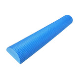 Maxbell Lightweight Yoga Column Roller Foam Roller Massage Semicircle for Home Gym Blue