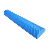Maxbell Lightweight Yoga Column Roller Foam Roller Massage Semicircle for Home Gym Blue