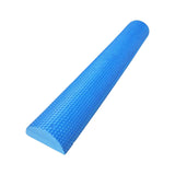 Maxbell Lightweight Yoga Column Roller Foam Roller Massage Semicircle for Home Gym Blue