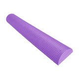 Maxbell Lightweight Yoga Column Roller Foam Roller Massage Semicircle for Home Gym Violet