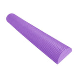 Maxbell Lightweight Yoga Column Roller Foam Roller Massage Semicircle for Home Gym Violet