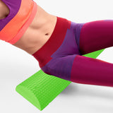 Maxbell Lightweight Yoga Column Roller Foam Roller Massage Semicircle for Home Gym Green