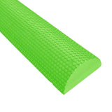 Maxbell Lightweight Yoga Column Roller Foam Roller Massage Semicircle for Home Gym Green