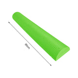 Maxbell Lightweight Yoga Column Roller Foam Roller Massage Semicircle for Home Gym Green