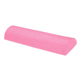 Maxbell Lightweight Yoga Column Roller Foam Roller Massage Semicircle for Home Gym Pink