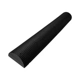 Maxbell Lightweight Yoga Column Roller Foam Roller Massage Semicircle for Home Gym Black