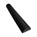 Maxbell Lightweight Yoga Column Roller Foam Roller Massage Semicircle for Home Gym Black