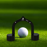 Maxbell Golf Putting Gates Golf Training Aid Putter Goal for Indoor Outdoor Black