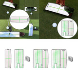 Maxbell Golf Putting Mirror Expansion Alignment Training Aid for Home Beginner Expansion Plate