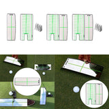 Maxbell Golf Putting Mirror Expansion Alignment Training Aid for Home Beginner Expansion Plate