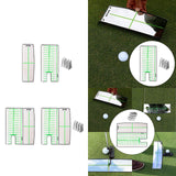 Maxbell Golf Putting Mirror Expansion Alignment Training Aid for Home Beginner Expansion Plate