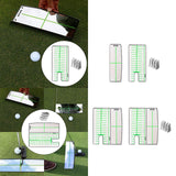 Maxbell Golf Putting Mirror Expansion Alignment Training Aid for Home Beginner Expansion Plate