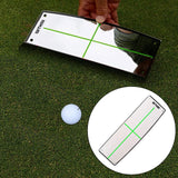 Maxbell Golf Putting Mirror Expansion Alignment Training Aid for Home Beginner Expansion Plate