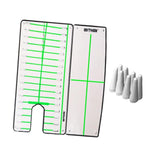 Maxbell Golf Putting Mirror Expansion Alignment Training Aid for Home Beginner Plate Mirror Nail