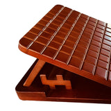 Maxbell Professional Solid Wood Slant Board Adjustable Calf Stretcher Anti Slip 10 Levels Check