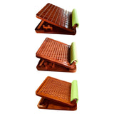Maxbell Professional Solid Wood Slant Board Adjustable Calf Stretcher Anti Slip 10 Levels Check