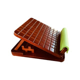 Maxbell Professional Solid Wood Slant Board Adjustable Calf Stretcher Anti Slip 10 Levels Check