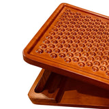 Maxbell Professional Solid Wood Slant Board Adjustable Calf Stretcher Anti Slip 3 Levels Dot