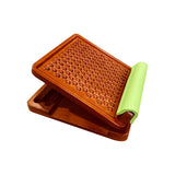 Maxbell Professional Solid Wood Slant Board Adjustable Calf Stretcher Anti Slip 3 Levels Dot