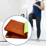Maxbell Professional Solid Wood Slant Board Adjustable Calf Stretcher Anti Slip 3 Levels Dot