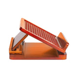 Maxbell Professional Solid Wood Slant Board Adjustable Calf Stretcher Anti Slip 10 Levels Dot