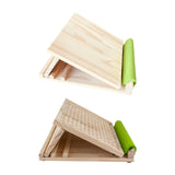 Maxbell Professional Solid Wood Slant Board Balancing Fitness Pedal Adjustable Flat