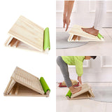 Maxbell Professional Solid Wood Slant Board Balancing Fitness Pedal Adjustable Flat