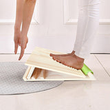 Maxbell Professional Solid Wood Slant Board Balancing Fitness Pedal Adjustable Flat