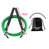 Maxbell Skipping Rope Jumping Rope Speed Jump Rope for Workout Home Exercise Fitness Green