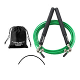 Maxbell Skipping Rope Jumping Rope Speed Jump Rope for Workout Home Exercise Fitness Green
