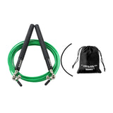 Maxbell Skipping Rope Jumping Rope Speed Jump Rope for Workout Home Exercise Fitness Green