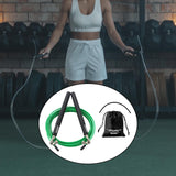 Maxbell Skipping Rope Jumping Rope Speed Jump Rope for Workout Home Exercise Fitness Green