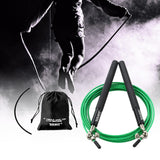 Maxbell Skipping Rope Jumping Rope Speed Jump Rope for Workout Home Exercise Fitness Green
