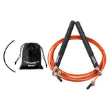 Maxbell Skipping Rope Jumping Rope Speed Jump Rope for Workout Home Exercise Fitness Orange