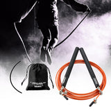 Maxbell Skipping Rope Jumping Rope Speed Jump Rope for Workout Home Exercise Fitness Orange