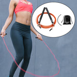 Maxbell Skipping Rope Jumping Rope Speed Jump Rope for Workout Home Exercise Fitness Orange