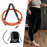 Maxbell Skipping Rope Jumping Rope Speed Jump Rope for Workout Home Exercise Fitness Orange