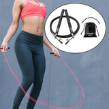 Maxbell Skipping Rope Jumping Rope Speed Jump Rope for Workout Home Exercise Fitness Black