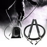 Maxbell Skipping Rope Jumping Rope Speed Jump Rope for Workout Home Exercise Fitness Black