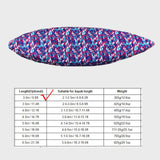 Maxbell Universal Kayak Cover Portable Dust Resistant for Indoor Yard Fishing Boat 2.1m to 2.5m Blue