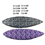 Maxbell Universal Kayak Cover Portable Dust Resistant for Indoor Yard Fishing Boat 2.1m to 2.5m Blue