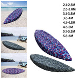 Maxbell Universal Kayak Cover Portable Dust Resistant for Indoor Yard Fishing Boat 2.1m to 2.5m Blue