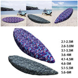 Maxbell Universal Kayak Cover Portable Dust Resistant for Indoor Yard Fishing Boat 2.1m to 2.5m Blue
