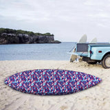 Maxbell Universal Kayak Cover Portable Dust Resistant for Indoor Yard Fishing Boat 2.6m to 300cm Blue
