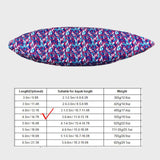 Maxbell Universal Kayak Cover Portable Dust Resistant for Indoor Yard Fishing Boat 3.6m to 4m Blue