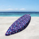 Maxbell Universal Kayak Cover Portable Dust Resistant for Indoor Yard Fishing Boat Blue 4.1m to 4.5m
