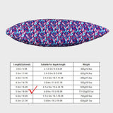 Maxbell Universal Kayak Cover Portable Dust Resistant for Indoor Yard Fishing Boat Blue 4.6m to 5m