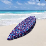 Maxbell Universal Kayak Cover Portable Dust Resistant for Indoor Yard Fishing Boat Blue 4.6m to 5m