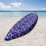 Maxbell Universal Kayak Cover Portable Dust Resistant for Indoor Yard Fishing Boat Blue 5.6m to 6m