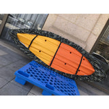 Maxbell Universal Kayak Cover Portable Dust Resistant for Indoor Yard Fishing Boat 2.6m to 300cm Green